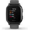Часы GARMIN VENU SQ SLATE ALUMINUM BEZEL WITH SHADOW GRAY CASE AND SILICONE BAND 010-02427-10