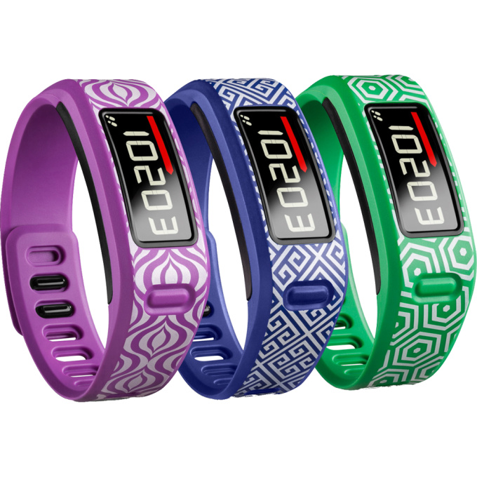 Ремешки сменные GARMIN для vivofit (пласт, S JAdler,Honeycomb/GreekKey/BargelloWaves) 010-12149-27