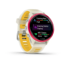 Смарт-часы GARMIN FORERUNNER 570 (42 мм) малиновый алюминий слоновая кость/манго 010-02970-02